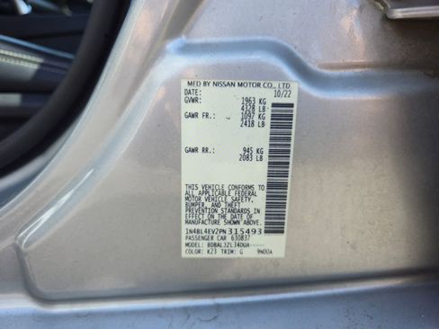 Used 2023 Nissan Altima 2.5 SL image 24