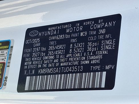 Certified 2026 Hyundai Palisade Calligraphy FWD image 26