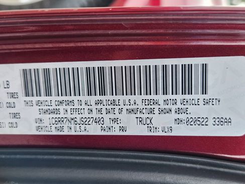 Used 2018 RAM 1500 Laramie w/ Cold Weather Group image 17