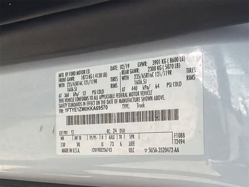 Used 2019 Ford Transit 150 130 Low Roof image 27