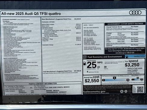 Certified 2025 Audi Q5 Premium w/ Convenience Package AWD/4WD image 21