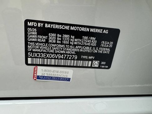 Used 2027 BMW X6 xDrive40i w/ Climate Comfort Package AWD/4WD image 30