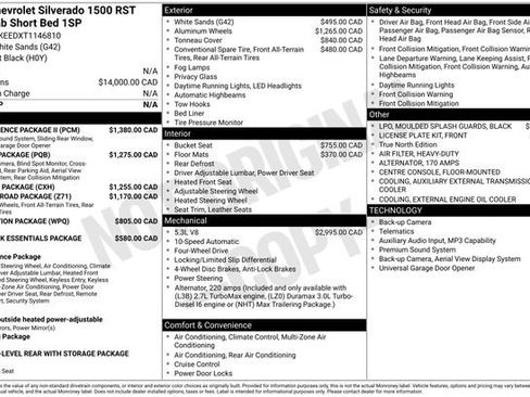 New 2026 Chevrolet Silverado 1500 RST w/ Convenience Package II image 2