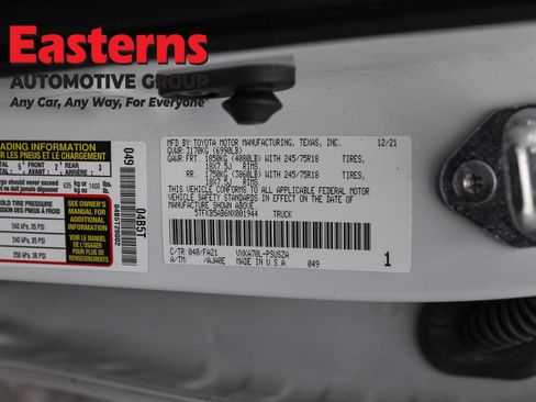 Used 2022 Toyota Tundra SR w/ SR Tow Package RWD image 34