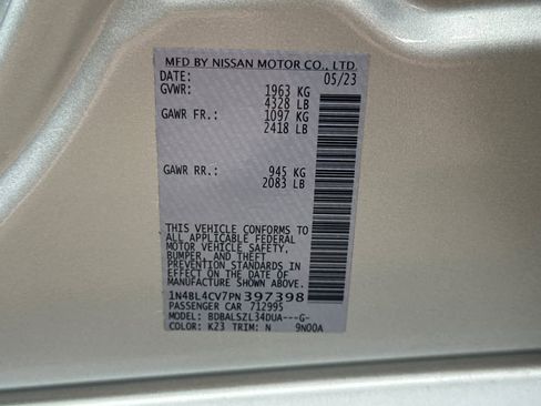 Used 2023 Nissan Altima 2.5 SR image 35