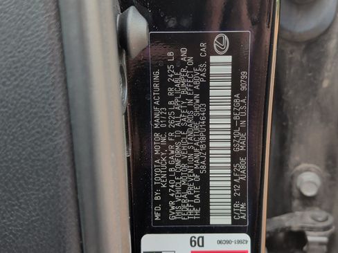 Certified 2023 Lexus ES 350 F Sport FWD image 31