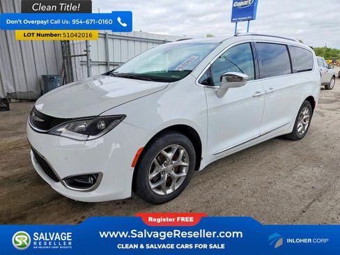 Used 2018 Chrysler Pacifica Limited w/ Advanced Safetytec Group FWD image 1