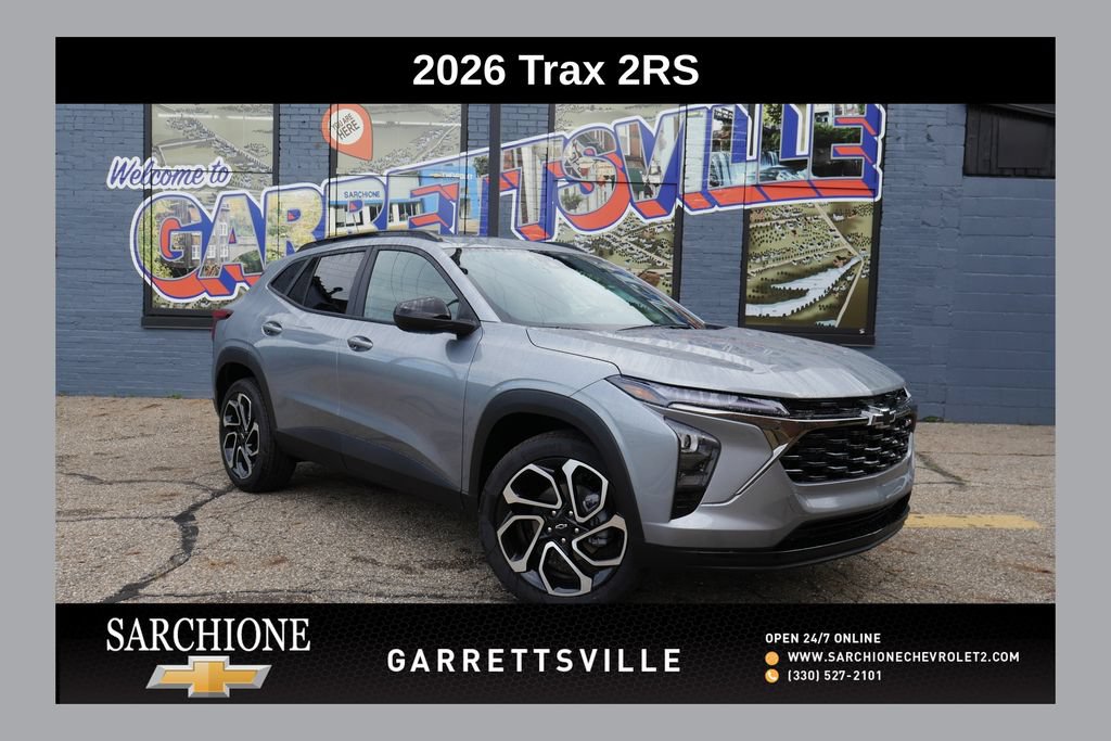 New 2026 Chevrolet Trax RS w/ Sunroof Package FWD image 1