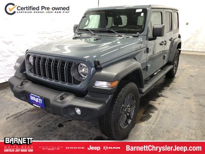 Certified 2025 Jeep Wrangler Unlimited Sport