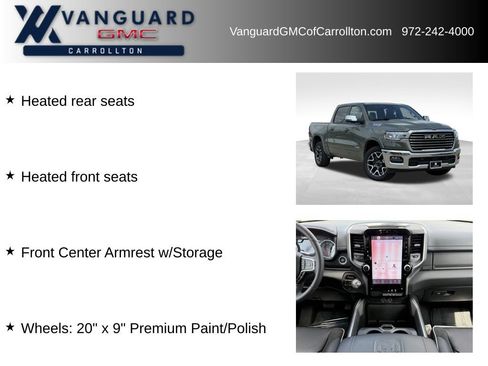 Used 2026 RAM 1500 Laramie AWD/4WD image 24