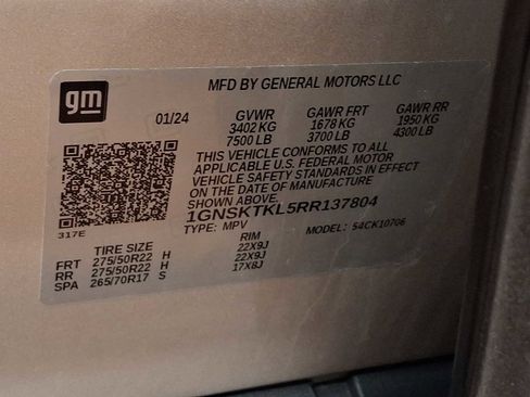 Used 2024 Chevrolet Tahoe High Country w/ Max Trailering Package image 22