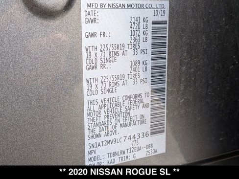 Used 2020 Nissan Rogue SL image 28