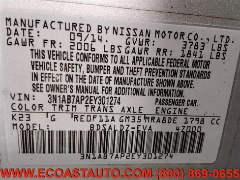 Used 2014 Nissan Sentra SV image 20