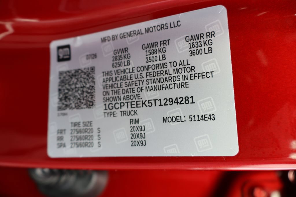 New 2026 Chevrolet Colorado Trail Boss AWD/4WD image 30