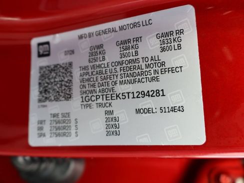New 2026 Chevrolet Colorado Trail Boss AWD/4WD image 30