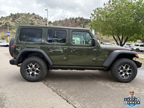 Used 2022 Jeep Wrangler Unlimited Rubicon w/ Steel Bumper Group AWD/4WD image 11