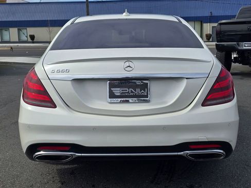 Used 2019 Mercedes-Benz S 560 Sedan w/ AMG Line Exterior image 7