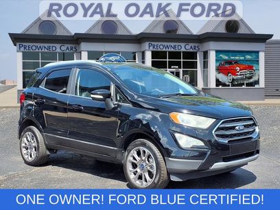 Certified 2018 Ford EcoSport Titanium