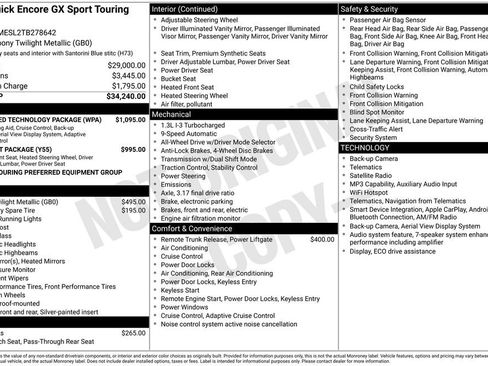New 2026 Buick Encore GX Sport Touring w/ Advanced Technology Package AWD/4WD image 2