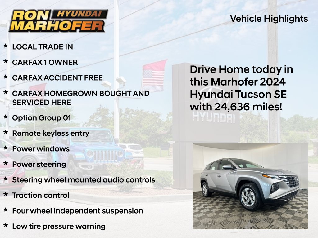 Used 2024 Hyundai Tucson SE AWD/4WD image 15