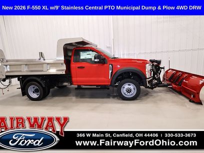New 2026 Ford F550 4x4 Regular Cab Super Duty