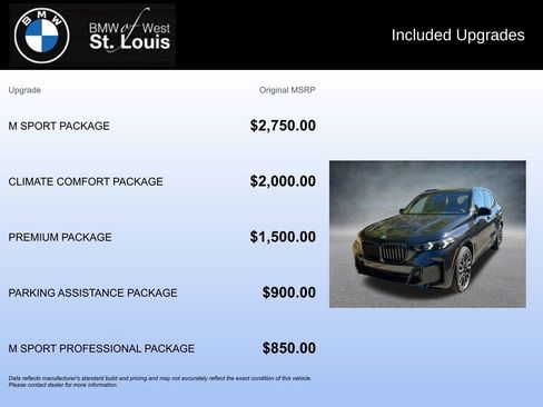 Used 2026 BMW X5 xDrive50e w/ M Sport Package image 18