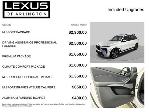 Used 2026 BMW X7 xDrive40i w/ M Sport Package AWD/4WD image 4