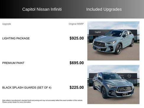 Used 2022 INFINITI QX55 Sensory w/ Lighting Package image 8