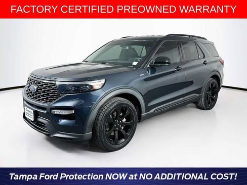Used 2023 Ford Explorer ST-Line w/ Class IV Trailer Tow Package RWD image 1