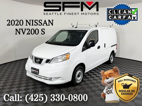 Used 2020 Nissan NV200 S w/ Back Door Glass Package image 1