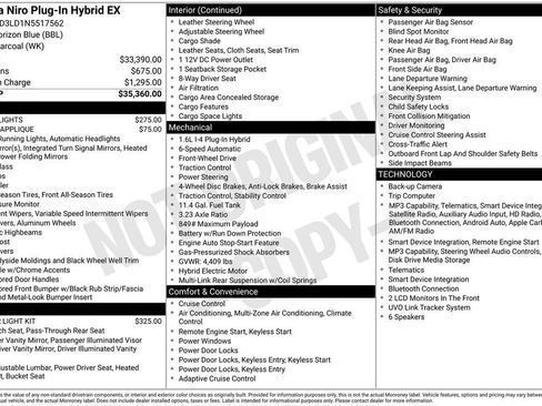Used 2022 Kia Niro EX FWD image 2