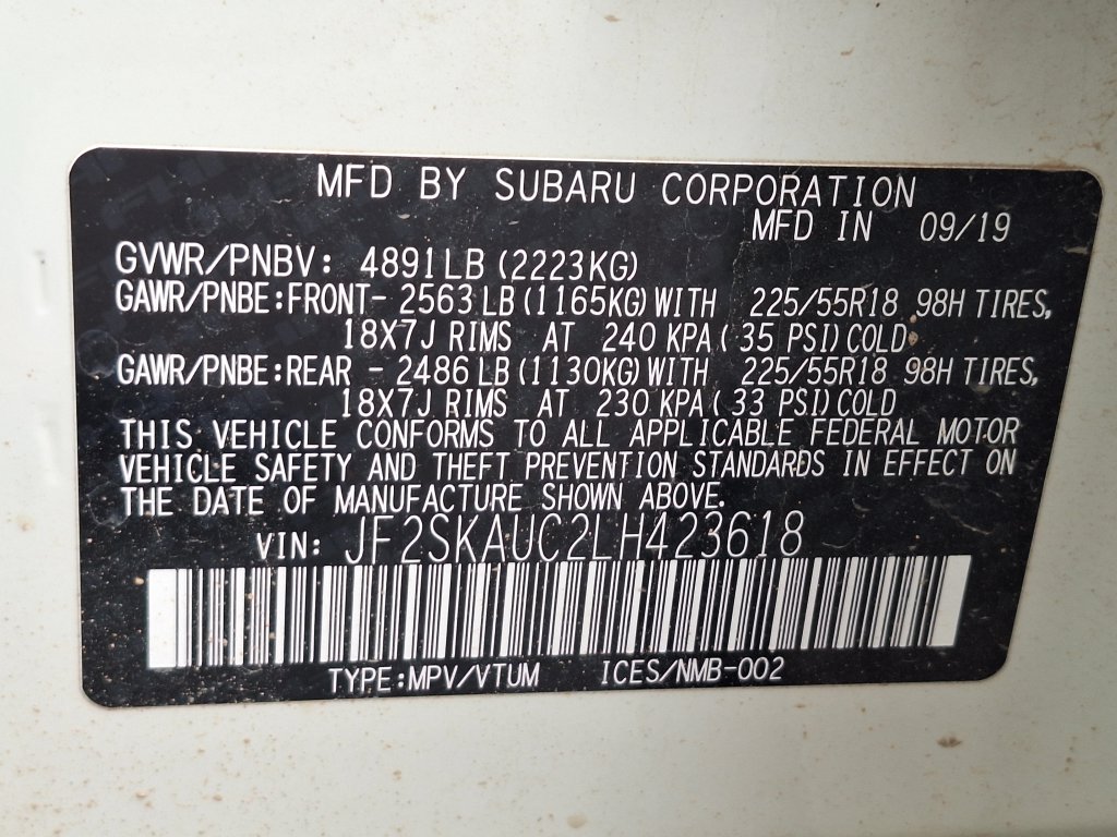 Used 2020 Subaru Forester Limited w/ Popular Package #3 AWD/4WD image 32