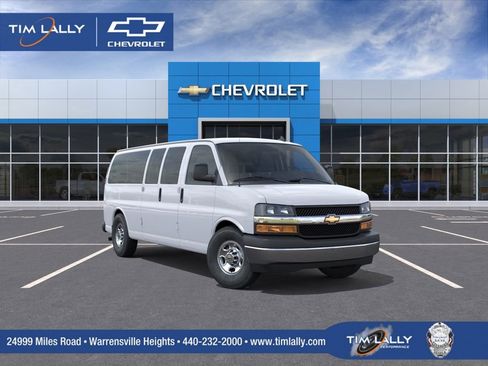 New 2025 Chevrolet Express 3500 LS w/ Chrome Appearance Package RWD image 1