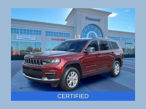 Certified 2021 Jeep Grand Cherokee L Limited AWD/4WD image 1
