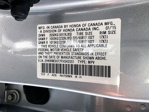 Used 2015 Honda CR-V EX-L image 33