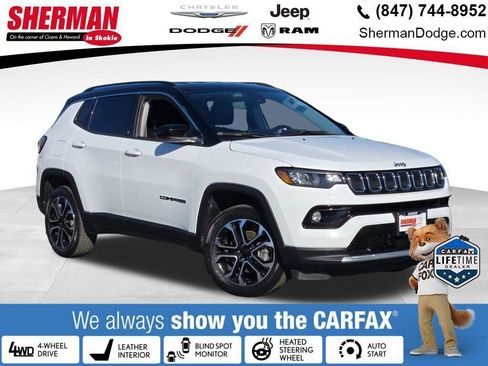 Certified 2022 Jeep Compass Limited image 1