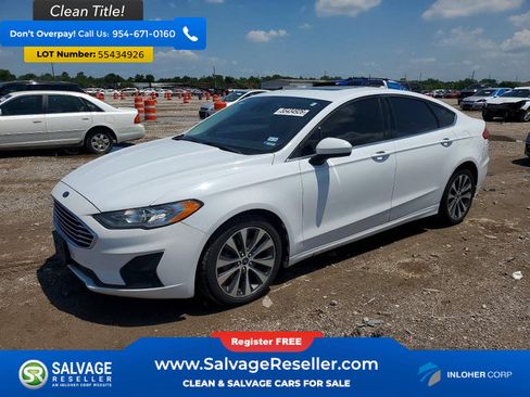 Used 2019 Ford Fusion SE AWD/4WD image 1