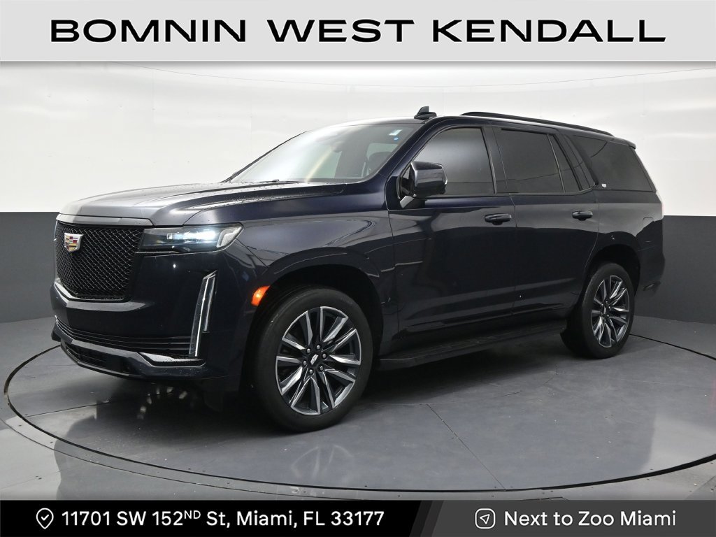 Used 2021 Cadillac Escalade Sport Platinum w/ Heavy-Duty Trailer Package RWD image 1
