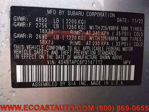 Used 2023 Subaru Outback Touring AWD/4WD image 17