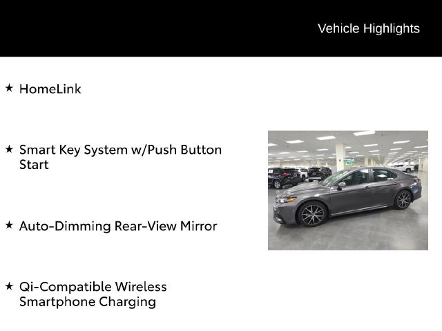 Certified 2024 Toyota Camry SE w/ Audio Upgrade Package FWD image 8