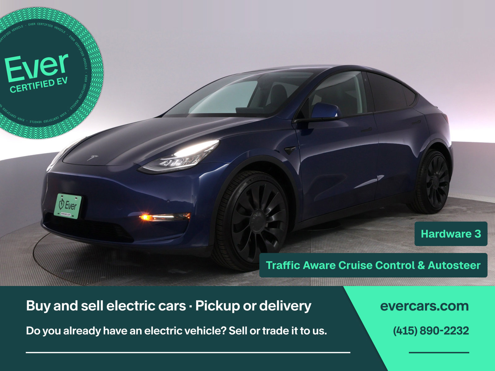 Used 2020 Tesla Model Y Performance AWD/4WD image 1