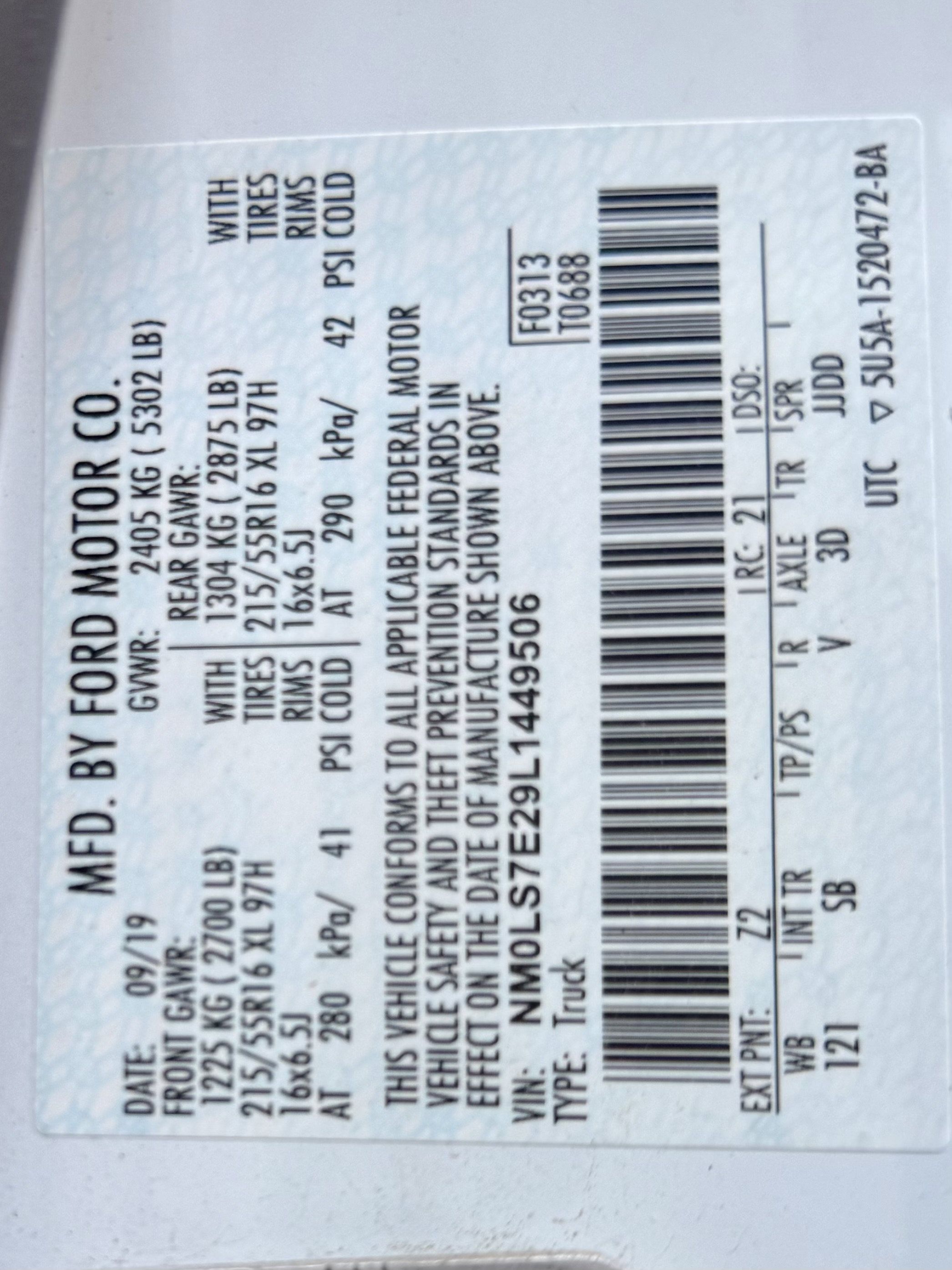 Used 2020 Ford Transit Connect XL FWD image 25