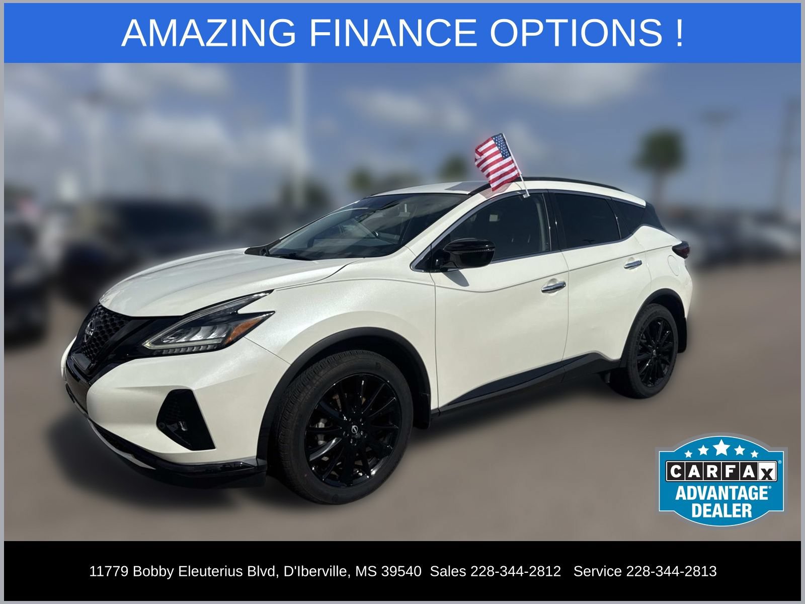 Used 2024 Nissan Murano SV w/ SV Midnight Edition Package AWD/4WD image 1