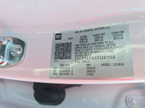 New 2026 Chevrolet Colorado Trail Boss AWD/4WD image 36