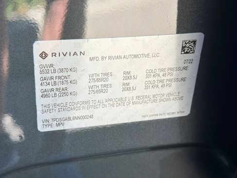 Used 2022 Rivian R1S Launch Edition image 40