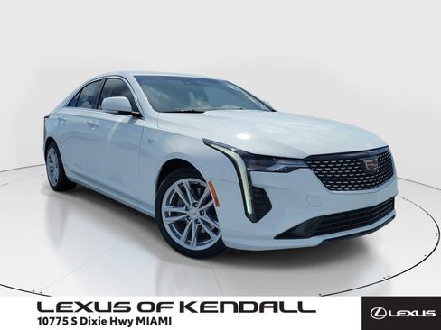 Used 2023 Cadillac CT4 Luxury w/ Sun And Sound Package RWD image 1
