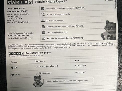 Used 2011 Chevrolet Silverado 1500 LT w/ All-Star Edition image 15