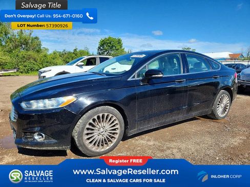 Used 2016 Ford Fusion Titanium FWD image 1