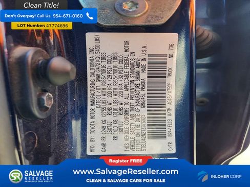 Used 2007 Toyota Tacoma 4x4 Double Cab image 16