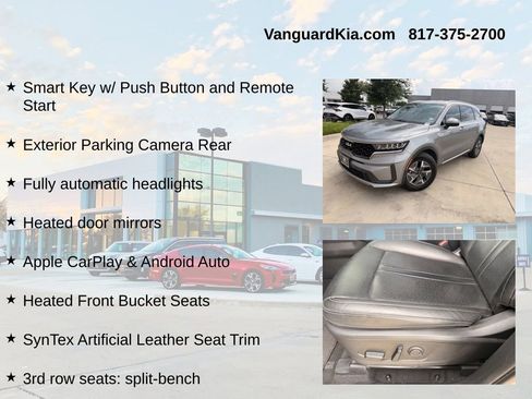 Certified 2022 Kia Sorento S AWD/4WD image 12